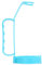 Cabilock Getränkegriff Kunststoff Trinkgeschirr Kunststoffflaschen Getränkegriff Kreative Cola Haltegriff Drinkeware Flaschengriff Blaue Getränke Sprite Getränke Flaschengriff