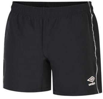 UMBRO Rugby-Shorts für Herren, Schwarz, 3XL