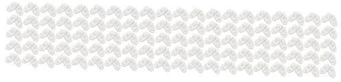FRCOLOR 250 Stk Brillen Nasenpads Anti-rutsch-nasenpolster Brillen-nasensteg Brillen-nasenpolster Sonnenbrille Brillengestell Brillengestellkissen Brillen-nasenpads Gläser Kieselgel Weiß