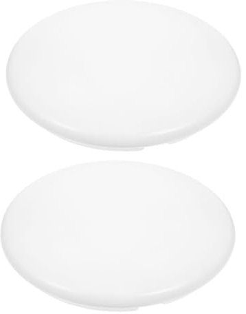 CRILSTYLEO 2 Pz Accessori Per Plafoniere Vicino Alle Coperture Delle Plafoniere Sostituzione Coperture Plafoniere Globi Di Ricambio Per Ventilatori Da Soffitto Plafoniera Rotonda Bianca Pvc