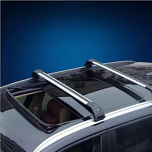 ZHANGX für VW Tiguan Allspace 2017-2022 DachträGer RelingträGer,Dachgepäckträger-Alu Relingträger 2 Stücke
