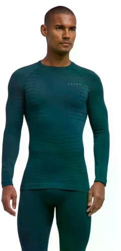FALKE Herren Maximum Warm Round Neck Funktionsshirt Langarm