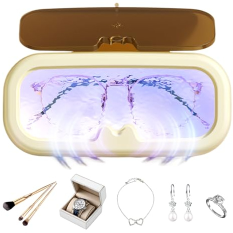 Schmuckreinigungsgerät Brillen Schmuck Ringe Halsketten Ohrringe