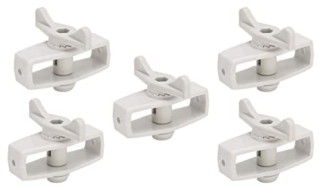 Haofy Tendeur de Fil de Clôture électrique 7 X 5 X 3 Cm, Tendeur Portable en Alliage pour un Alignement Stable des Fils avec une Conception Résistante aux Intempéries pour Clôture Extérieure, (GREY)