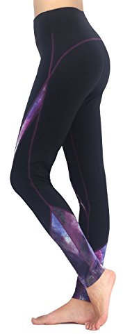 Neonysweets Women's Workout Leggings Active Tights Running Yoga Pants Black M