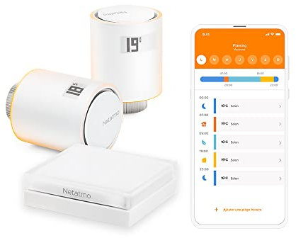 Netatmo Starter Pack - 2 Têtes Thermostatiques Connectée - NVP-FR