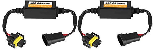 Auto LED-Scheinwerfer-Decoder, KFZ Decoder für H8/H9/H11 C12 LED-Scheinwerfer Nebelscheinwerfer Anti-Flicker Flash Error Canceler