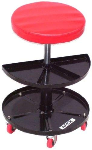 D+L GmbH Werkstatthocker Drehhocker Werkstattsitz 06162 Hocker verstellbar Arbeitshocker