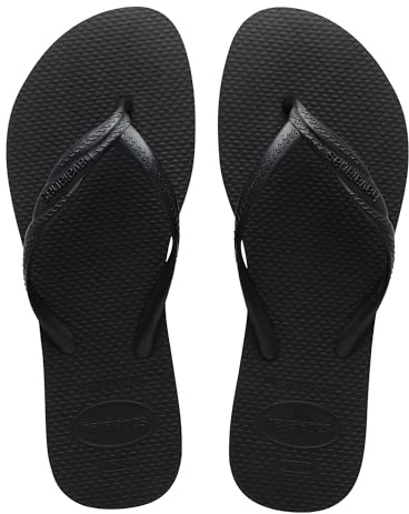 Havaianas – Fantasia, bequeme, strapazierfähige und elegante Flip-Flops, mit Metallic-Streifen und seitlicher Kreuzung, Damen