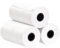 Callstel Thermorolle: 3er-Set selbstklebende Etiketten-Rollen, 80 mm Breite, je 3,5 m, weiß (Selbstklebende Thermorollen, Thermopapierrollen BPA-frei, Flaschenetiketten)