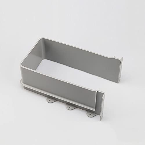 Hardware Plastic U Shape Drawer Slot Accessories Under the Sink For Cabinet Drawer Waterproof Baffle Fittings,C Type Grey