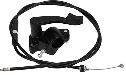 Aramox Thumb Throttle Cable, 22mm/0.87in Metal Thumb Throttle Cable Accelerator Handle Assembly for Chinese ATV Quad