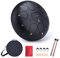 VixxNoxx Stahlzungentrommel Regentrommel Outdoor Garten Hand Drum Handpan Drum 10 Zoll 11 Noten C Key Musikinstrumente Percussion Instrument (Schwarz)