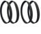 2/4Pcs Drive Belts To for Hoover Breeze YMH28950 for Evo Pets BO02IC Vacuum Cleaner Belt 02, Replacement Vacuum Cleaner Drive Belts
