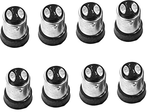 Angoily Ensemble De Convertisseurs De Douilles De Lampe En Plastique 8 Adaptateurs De Douilles Pour Ampoules Adaptateurs De Lampe Faciles À Installer