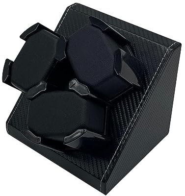 Baoblaze Automatischer Uhrenbeweger, Uhrenbeweger-Box, Motor-Shaker-Schmuckaufbewahrung, Uhren-Display-Box, 3 Uhrenbeweger, Uhrengehäuse für Schlafzimmer,