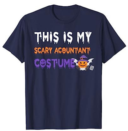 Das ist mein gruseliges Buchhalter-Kostüm als Halloween-Buchhaltung T-Shirt