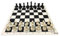 Conjunto de ajedrez plástico DGT nº 5, Ideal para Aficionados y Clubes, Tablero de ajedrez y Piezas de ajedrez para niños y Adultos, Conjunto de ajedrez, Juego de Ajedrez de plástico