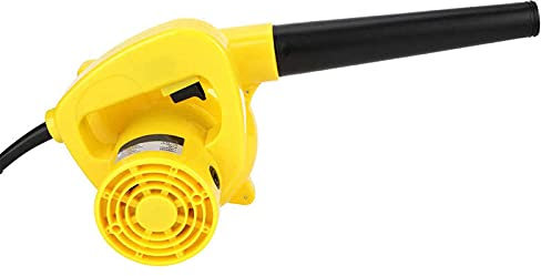 SkankA Leaf Blower 220V-240V Multifunction Hand-Held Electric Suction Air Blower Dust Collector Leaf Cleaner for Home Garden Blower/Yellow