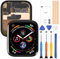 Pantalla LCD para Apple Watch Series 6 40 mm GPS, pantalla para Watch Series6 A2293 A2375 Touch Screen Digitizer Full Assembly con kit de reparación (negro)