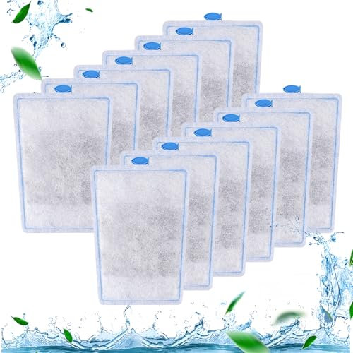 Confezione da 12 cartucce filtro al carbone per EasyCrystal C250/300, cartucce filtranti di ricambio per EasyCrystal, per una sostituzione rapida e pulita del filtro