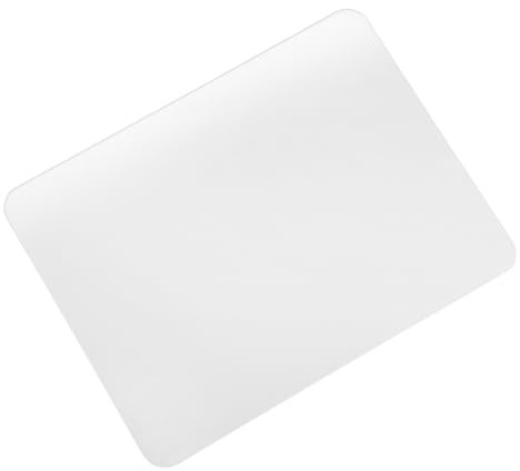 Uonlytech Tapis de Souris Transparent pour Jeux Tapis de Lisse et Surface Antidérapante pour Gamer