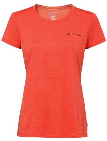 VAUDE Damen Essential T-Shirt, Funktionsshirt, perfekt als Baselayer, atmungsaktiv, pflegeleicht und schnelltrocknend
