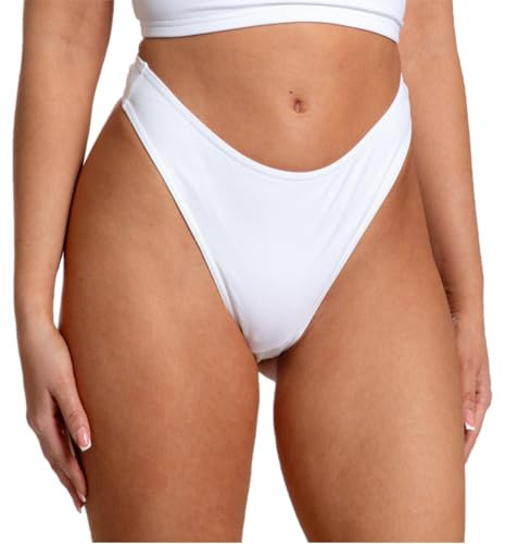 Aquarti Damen Bikinihose Thong Bottom Tanga Hohe Taille | Aquarti Damen Bikini Unterteil