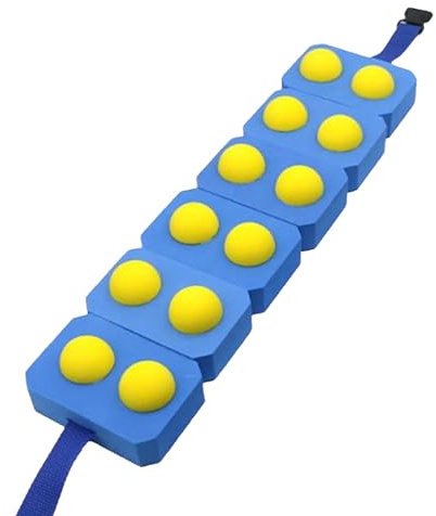 Lpoppcx Schwimmgürtel Mit Auftrieb - Wassersport Trainingshilfe Schwimmgürtel - Verstellbare Trainingshilfe Für Schwimmbad Aquajogging Wassergymnastik Outdoor Für Anfänger & Kinder