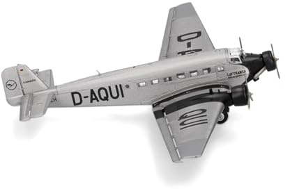 Herpa Modellflugzeug Lufthansa Junkers Ju-52, Miniatur im Maßstab 1:160, Sammlerstück, Modell ohne Standfuß, Kunststoff