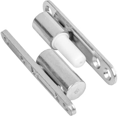 Gedotec Cerniere per restauro acciaio zincato | 2 Cerniere per porte con tecnologia a cuscinetti a strisciamento esente da manutenzione | Diametro: 15 mm | Cerniere per porte in legno | 2 Pezzi