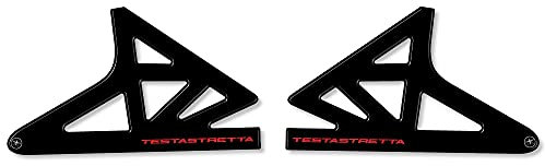 labelbike - Adesivi in Resina Gel 3D Gel Protezioni laterali Moto compatibili con DUCATI MONSTER 821-1200