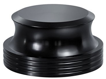 Dynavox PST420 stabilizzatore per giradischi, peso di appoggio in alluminio per giradischi, peso 420 g, colore nero