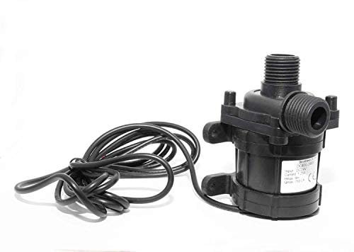 LOWENERGIE Solar Water Pump 24V DC IPX8 Fully Submersible 8M Head 750L/hr Micro Circulation