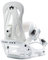 Rome Snowboards Turno Fijación de Snowboard, Mujeres, Blanco, M-L
