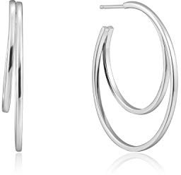 Ania Haie Damen-Creolen Crescent Hoop 925er Silber One Size 87994562