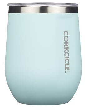 Corkcicle Origins Stemless Cup - Triple Insulated Stainless Steel Travel Wine Cup Tumbler for Coffee, Wine, Champagne, and Cocktails - Leakproof, Reusable, BPA-Free, Dishwasher Safe - 355ml/12oz