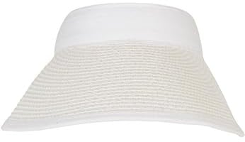 Urban Classics Unisex Logo Bast Visor White, one Size