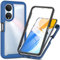XINNI Coque pour Honor X7 4G Antichoc Housse avec Protège écran, 360 Degrés Full Body Etui Solide Double Face Bumper Portable Transparent Housse