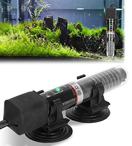 Calentador de Acuario Pequeño, 26℃ Termostato Calentador de Acuario Mini Calentador de Acuario con Ventosas Varilla de Calentador de Acuario, para Pecera de Acuario Pequeña 220V-240V