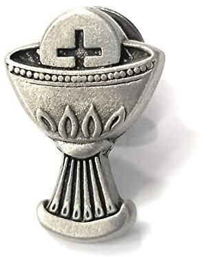 1st Communion Pin Chalice Holy Communion Gift Boys Girls