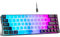 CHONCHOW Mini RGB 60% Gaming Keyboard, 68 Keys Small Compact USB Wired Rainbow Light Up Backlit Gaming Keyboard for Xbox PS4 PS5 PC Laptop Gamer(White-Black)