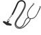 peiqiup Cordón Cuerda para Teléfono Móvil Ajustable Universal, almohadillas universales de acero inoxidable, compatibles con la mayoría de teléfonos inteligentes, Negro