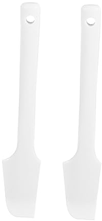 Amosfun 4pcs Bendable Silicone Spatula for Sweetened Bean Paste Baking Tool Spreader