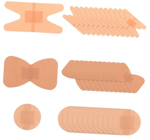 SECFOU 150piezas Adhesivos Para Heridas Transpirables y Resistentes Al Agua Vendajes Elásticos Para De Aptos Para Edades y Partes Del Cuerpo