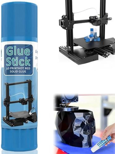 3D Printer Adhesive Stick,3D Printing Solid Glue,3D Printer Bed Adhesive,Glue Sticks for 3D Printer Bed,3D Printer Adhesive Warping Reducing,3D Glue Stick,3D Print Glue Stick for PLA/ABS/PETG/PC/PA