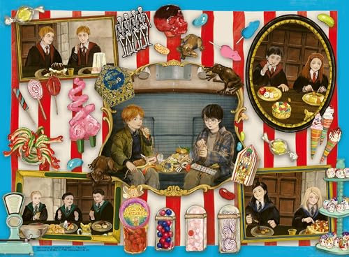 Ravensburger Kinderpuzzle - 12004139 Magische Süßigkeiten - Harry Potter Puzzle für Kinder ab 8 Jahren, mit 200 Teilen im XXL-Format