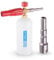 HYDROLINE Schaumlanze Hochdruck Schaumkanone Düse kompatibel mit Hochdruckreiniger Nilfisk Professional Alto KEW, 1000ml 60°C, Schaum- und Strahlregulierung, Rot