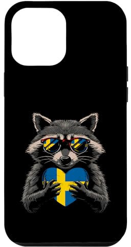 Schweden Flagge Lemur Swedish Pride Sverige Swedish Roots Hülle für iPhone 12 Pro Max