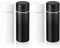 4 Pack 120ml Small Flask, Small Water Bottle for Hot & Cold Drinks, Stainless Steel Insulated Water Bottle, Leakproof Travel Mug Milk Coffee Tea, Mini Flask for School, Travel, Work, Camping